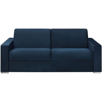 Canapé-Lit Calito Bleu Foncé - 214x94x85 cm - Publicité Canapé-Lit Calito Bleu Foncé - 214x94x85 cm - Publicité