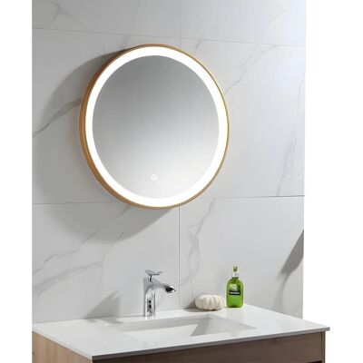 Ozaia Numea Round LED Bathroom Mirror - 60x60cm Ozaia Numea Round LED Bathroom Mirror - 60x60cm