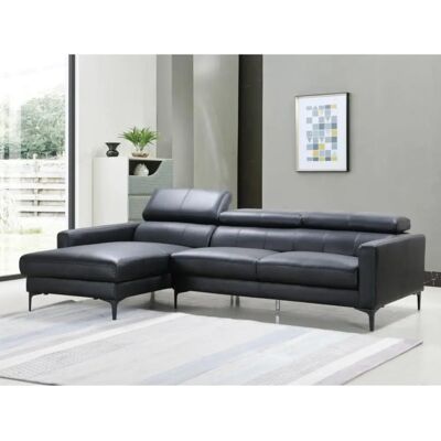 Linea Sofa Florence Cuir de Buffle Coin - 4 Places - Publicité Linea Sofa Florence Cuir de Buffle Coin - 4 Places - Publicité