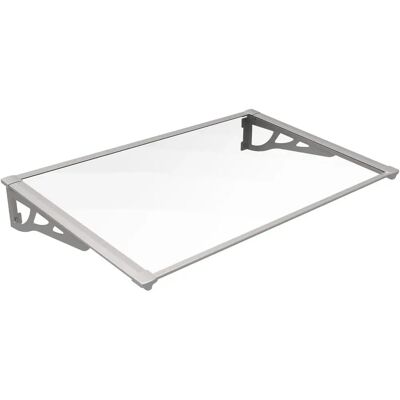 Vente-Unique Kepler Aluminium-Auto - 120x90x22 cm - Grau Vente-Unique Kepler Aluminium-Auto - 120x90x22 cm - Grau