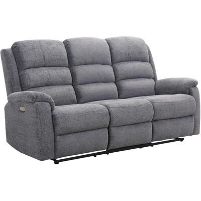 Unique Elektrisches 3-Sitzer Sofa Antrazith - Relax, Modern & Langlebig Unique Elektrisches 3-Sitzer Sofa Antrazith - Relax, Modern & Langlebig