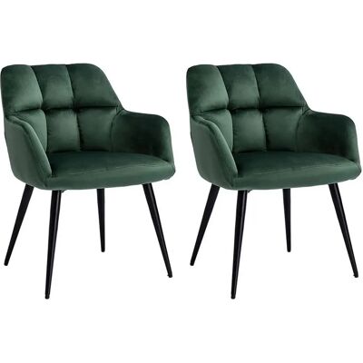 Chaise velours Pega Pascal Morabito - Lot de 2/6 Chaise velours Pega Pascal Morabito - Lot de 2/6