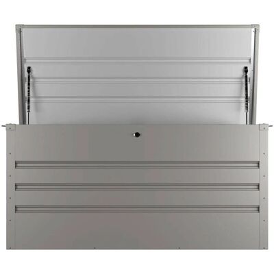 Unique Tomaso Gartenschrank - 400L Stahl Grau Unique Tomaso Gartenschrank - 400L Stahl Grau