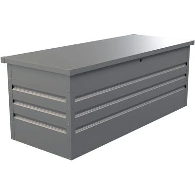 Unique Tomaso Cassa da giardino - 582L, Grigio - Metallo Unique Tomaso Cassa da giardino - 582L, Grigio - Metallo