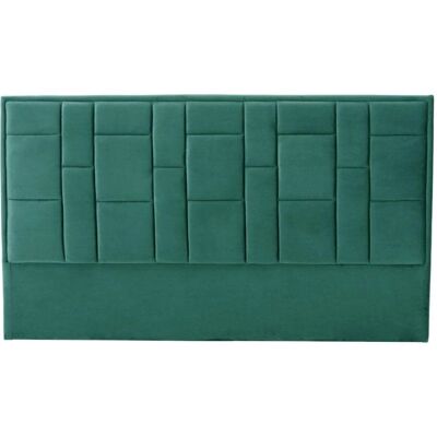 Vente-unica Hermine Kopfteile Samtvel Grün 140x200cm - Kopfhaupt Vente-unica Hermine Kopfteile Samtvel Grün 140x200cm - Kopfhaupt