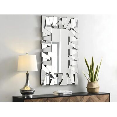 OZAIA Uyuni Wandspiegel - Zilver - 120x76 cm OZAIA Uyuni Wandspiegel - Zilver - 120x76 cm