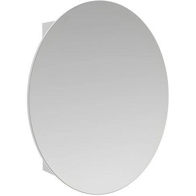 Vente-Unique Wall Bathroom Cabinet with Mirror - White - 48x15x60 cm Vente-Unique Wall Bathroom Cabinet with Mirror - White - 48x15x60 cm