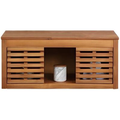 Venta-unica.com Meuble de salle de bain Penebel - Naturel Foncé - Acacia - 90x50x40 cm Venta-unica.com Meuble de salle de bain Penebel - Naturel Foncé - Acacia - 90x50x40 cm