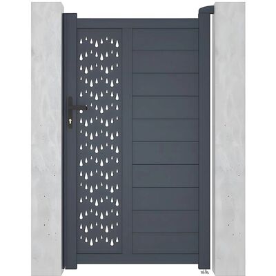 Expertland Aluminiumtor L103 H181 - Wohnsicherheit Expertland Aluminiumtor L103 H181 - Wohnsicherheit