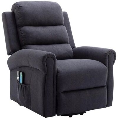 Fauteuil massant électrique Lovari - Gris anthracite - Relax, Massage complet Fauteuil massant électrique Lovari - Gris anthracite - Relax, Massage complet