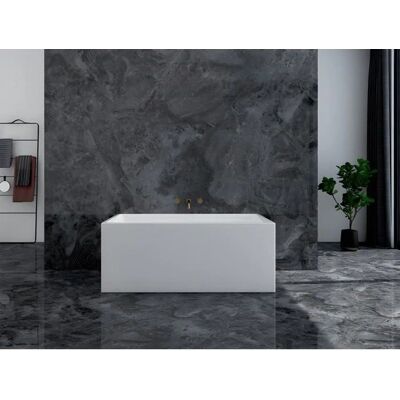 ASPIUS - Baignoire Rectangulaire Autoportante - 232L - Blanc - Acrylique - Publicité ASPIUS - Baignoire Rectangulaire Autoportante - 232L - Blanc - Acrylique - Publicité