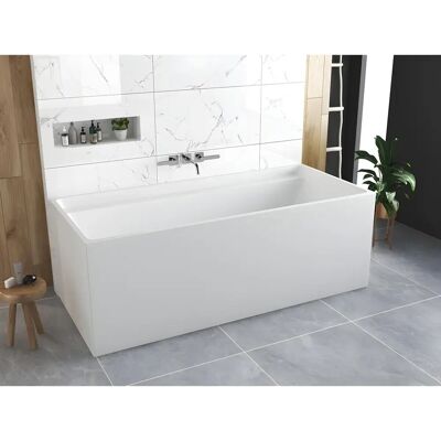 AspiUS Wolnostojąca prostokątna wanna - 170 x 75 x 60 cm - Biała AspiUS Wolnostojąca prostokątna wanna - 170 x 75 x 60 cm - Biała