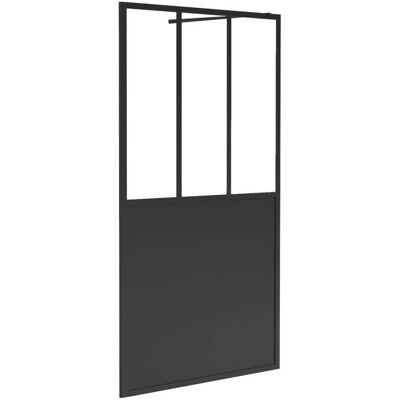 Panel Prysznicowy Urbanik Vente-unique - 120x200cm, Czarny, Nowoczesny Design Panel Prysznicowy Urbanik Vente-unique - 120x200cm, Czarny, Nowoczesny Design