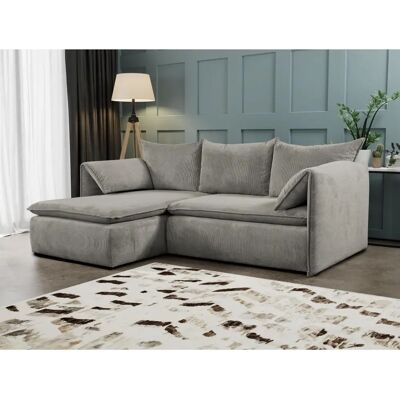 PASCAL MORABITO Divano Angolare Teodora Taupe - Letto PASCAL MORABITO Divano Angolare Teodora Taupe - Letto