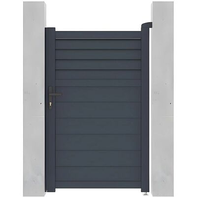 EXPERTLAND - VIAZO - Antracyt - L103 x H166 cm - Gate EXPERTLAND - VIAZO - Antracyt - L103 x H166 cm - Gate