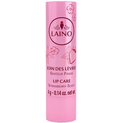 LAINO Stick Soin des Lèvres Fraise - Lip Care Stick - Publicité LAINO Stick Soin des Lèvres Fraise - Lip Care Stick - Publicité