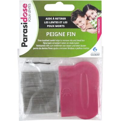 Parasidose Peine Fino Parasidosis para eliminar liendres y piojos Parasidose Peine Fino Parasidosis para eliminar liendres y piojos