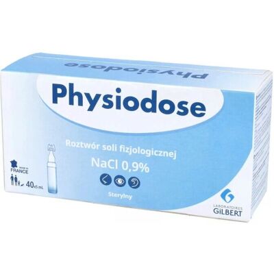 Gilbert Physiodose NaCl 0,9% - Suero Fisiológico Gilbert Physiodose NaCl 0,9% - Suero Fisiológico