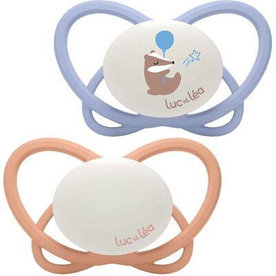 Luc et lea Physio Nacht Physiologische Schnuller - Baby 6-18 Monate Luc et lea Physio Nacht Physiologische Schnuller - Baby 6-18 Monate