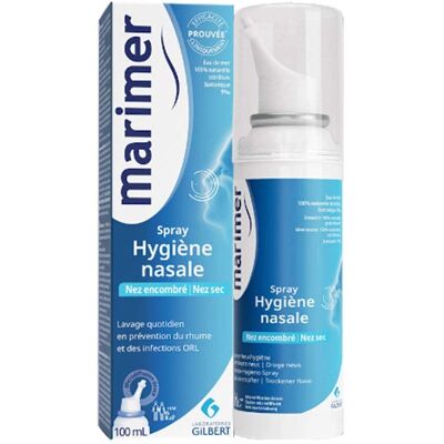 Gilbert Marimer Neusspray - Isotonisch zeewater 100ml Gilbert Marimer Neusspray - Isotonisch zeewater 100ml