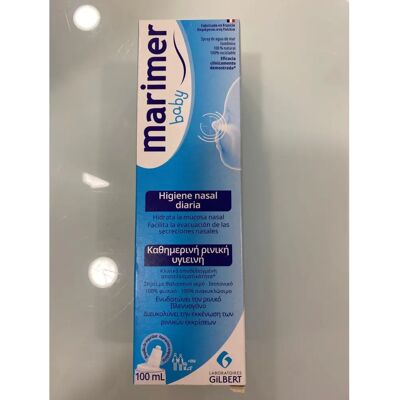 Gilbert Marimer Baby Spray Iso 100ml - Nasal Spray for Babies Gilbert Marimer Baby Spray Iso 100ml - Nasal Spray for Babies