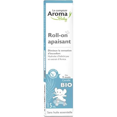 Le Comptoir Aroma Baby Roll-On Gel - Apaisant pour peau sensible - Publicité Le Comptoir Aroma Baby Roll-On Gel - Apaisant pour peau sensible - Publicité