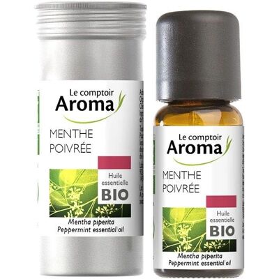 Le Comptoir Aroma Huile essentielle Menthe Poivrée Bio - Huile essentielle - Publicité Le Comptoir Aroma Huile essentielle Menthe Poivrée Bio - Huile essentielle - Publicité