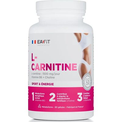 EAFIT Capsules de L-Carnitine - Complément Alimentaire - 90 gélules EAFIT Capsules de L-Carnitine - Complément Alimentaire - 90 gélules