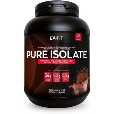 EAFIT Reines Schokoladen- isolat 750 g - Nahrungsergänzung EAFIT Reines Schokoladen- isolat 750 g - Nahrungsergänzung
