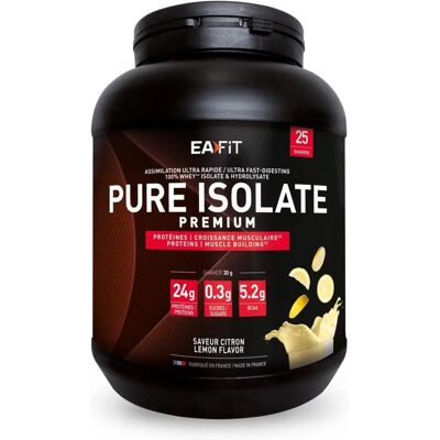 EAFIT Citron Pure Isolat - Complément Alimentaire - Soutien Musculaire EAFIT Citron Pure Isolat - Complément Alimentaire - Soutien Musculaire