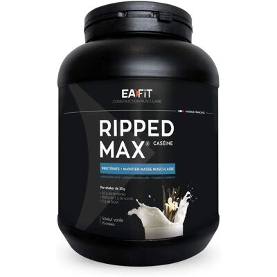 EAFIT Ripped Max Caséine Vanille - Complément Alimentaire EAFIT Ripped Max Caséine Vanille - Complément Alimentaire