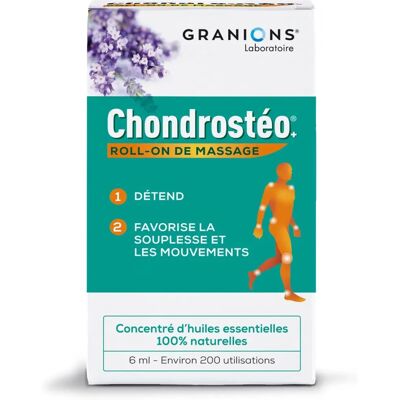 Ea Pharma Chondrostéo Roll-On Massage - Soulagement musculaire & articulations - Publicité Ea Pharma Chondrostéo Roll-On Massage - Soulagement musculaire & articulations - Publicité