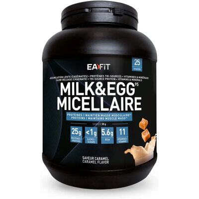 EAFIT Caramel Lait & Œuf 95 - Supplément Alimentaire - Publicité EAFIT Caramel Lait & Œuf 95 - Supplément Alimentaire - Publicité
