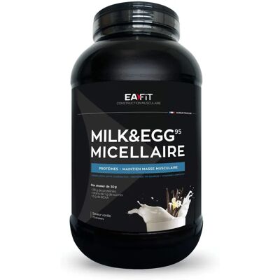 Eafit Lait & Œuf 95 Vanille - Soutien Musculaire & Définition Eafit Lait & Œuf 95 Vanille - Soutien Musculaire & Définition