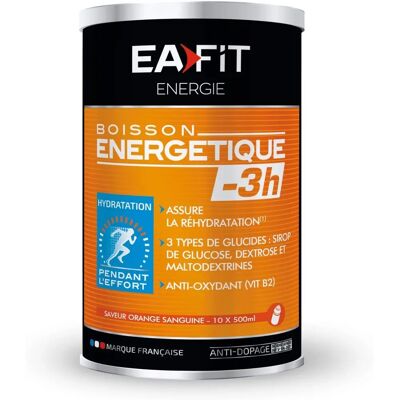EAFIT 3H Poudre de boisson énergétique Orange Sanguine EAFIT 3H Poudre de boisson énergétique Orange Sanguine