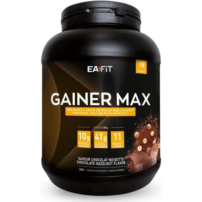 EAFIT Gainer Max Chocolat Noisette - Complément alimentaire EAFIT Gainer Max Chocolat Noisette - Complément alimentaire