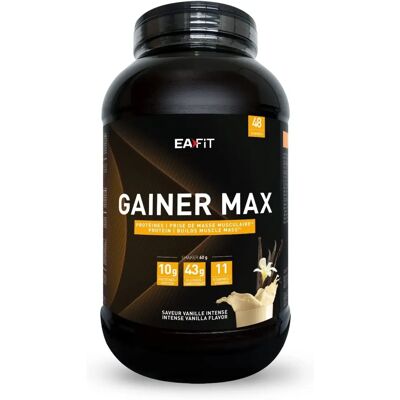 Eafit Gainer Max Vanille Intense - Compléments Alimentaires Eafit Gainer Max Vanille Intense - Compléments Alimentaires