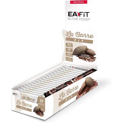 EAFIT Barre de Protéines - Chocolat, Noisette, Coco - Barre protéinée - Publicité EAFIT Barre de Protéines - Chocolat, Noisette, Coco - Barre protéinée - Publicité
