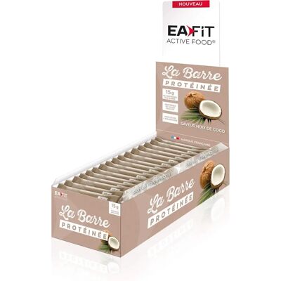EAFIT - La barre protéinée noix de coco - 24 barres EAFIT - La barre protéinée noix de coco - 24 barres