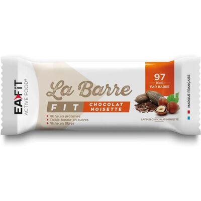 Barre Protéinée Saveur Chocolat Noisette - Barre Protéinée - Publicité Barre Protéinée Saveur Chocolat Noisette - Barre Protéinée - Publicité