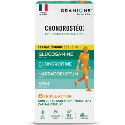 Granions Chondrostéo Articulations - Gelenke - Nahrungsergänzung Granions Chondrostéo Articulations - Gelenke - Nahrungsergänzung
