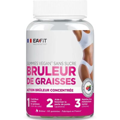 Ea Pharma Eafit Minceur Active Gummies Brûleur de Graisses - Complément alimentaire - Publicité Ea Pharma Eafit Minceur Active Gummies Brûleur de Graisses - Complément alimentaire - Publicité