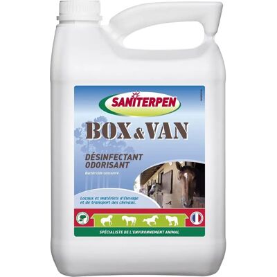 Saniterpen Box & Van 5L - Désinfectant & Odorisant - Publicité Saniterpen Box & Van 5L - Désinfectant & Odorisant - Publicité