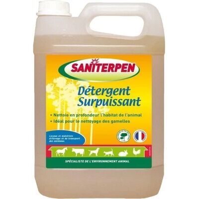 Saniterpen - Desinfectante Alta Potencia 5L - Limpieza Profunda, Concentrado, Aroma a Pino Saniterpen - Desinfectante Alta Potencia 5L - Limpieza Profunda, Concentrado, Aroma a Pino