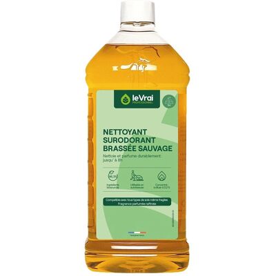 Le Vrai Nettoyant Sols Pin - Parfum Floral - 1L - Publicité Le Vrai Nettoyant Sols Pin - Parfum Floral - 1L - Publicité