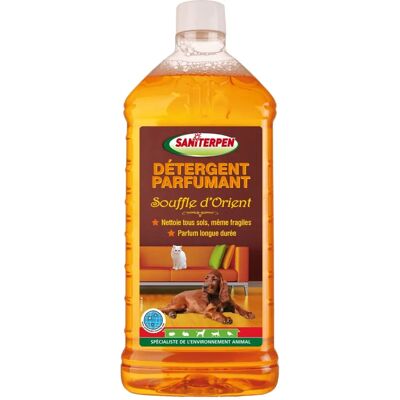 Saniterpen Désinfectant 1L - Nettoyant Parfumé Multi-Usages - Publicité Saniterpen Désinfectant 1L - Nettoyant Parfumé Multi-Usages - Publicité