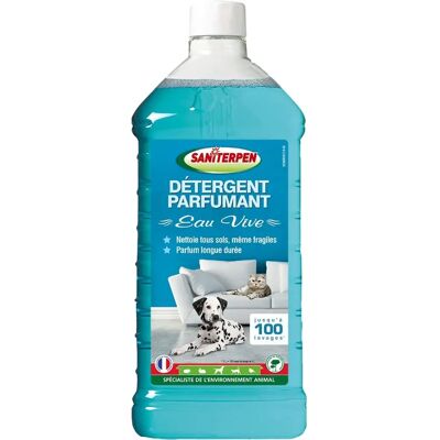 Saniterpen Eau Vive Désinfectant - Pour toutes surfaces - 1L - Publicité Saniterpen Eau Vive Désinfectant - Pour toutes surfaces - 1L - Publicité
