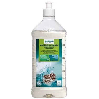 Le Vrai Enzypin Liquide Vaisselle - Bleu - 1L - Type de Produit - Publicité Le Vrai Enzypin Liquide Vaisselle - Bleu - 1L - Type de Produit - Publicité