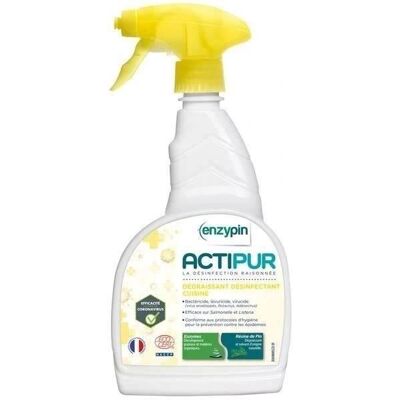ENZYPIN - Actipur - 750ml - Dégraissant désinfectant - Publicité ENZYPIN - Actipur - 750ml - Dégraissant désinfectant - Publicité