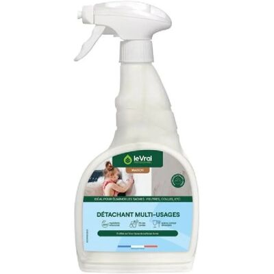 LE VRAI PRO MAISON - 6518 - 750 ml - Multiusage - Détachant - Publicité LE VRAI PRO MAISON - 6518 - 750 ml - Multiusage - Détachant - Publicité